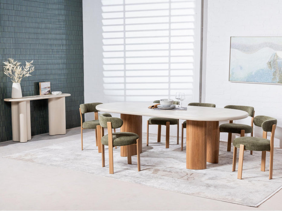 Coastel Console Table Pebble