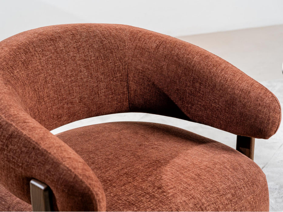 Harston Occasional Chair Rust