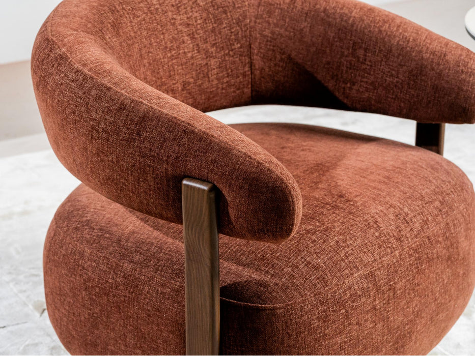 Harston Occasional Chair Rust