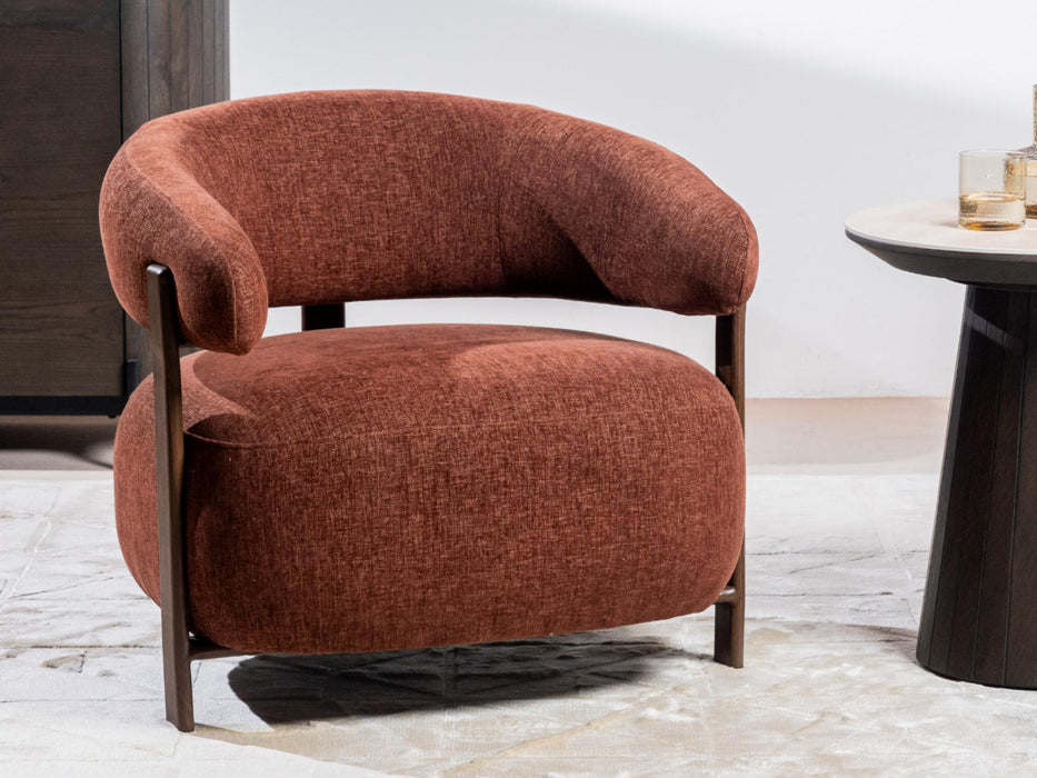 Harston Occasional Chair Rust