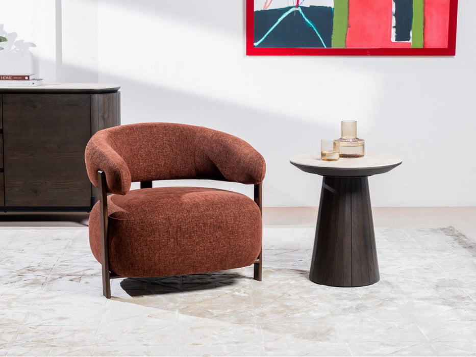 Harston Occasional Chair Rust