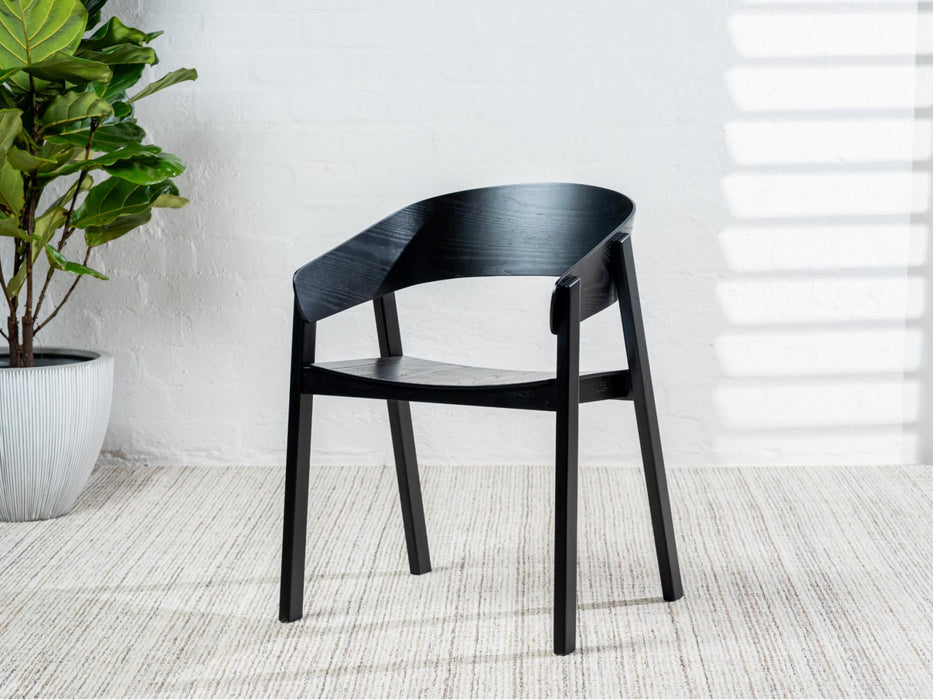 Henrik Dining Chair Black (Set of 2)