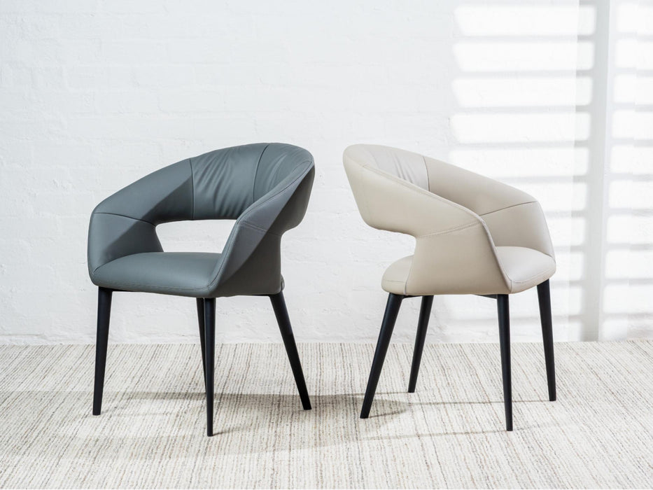 Loxley Dining Chair Charcoal (Set of 2)