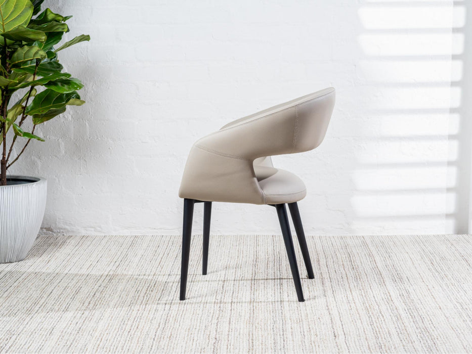 Loxley Dining Chair Beige (Set of 2)