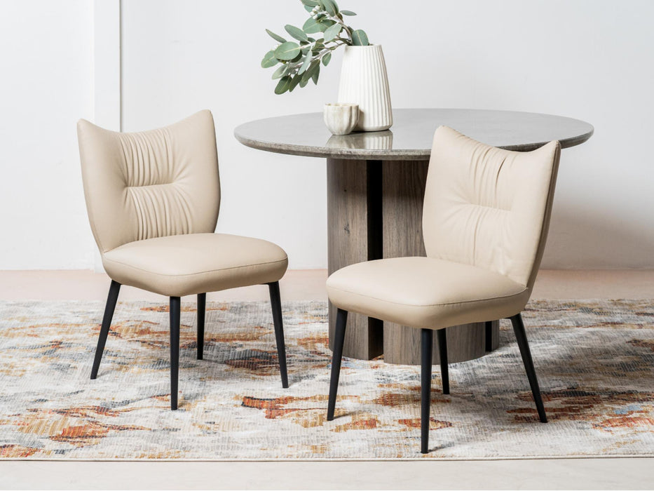 Modira Dining Chair Beige (Set of 2)