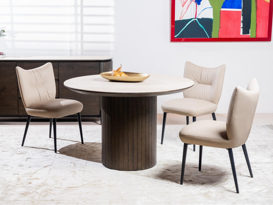 Modira Dining Chair Beige (Set of 2)