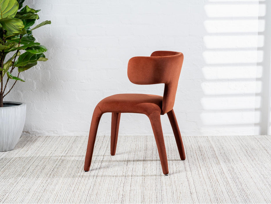 Tauren Dining Chair Rust (Set of 2)
