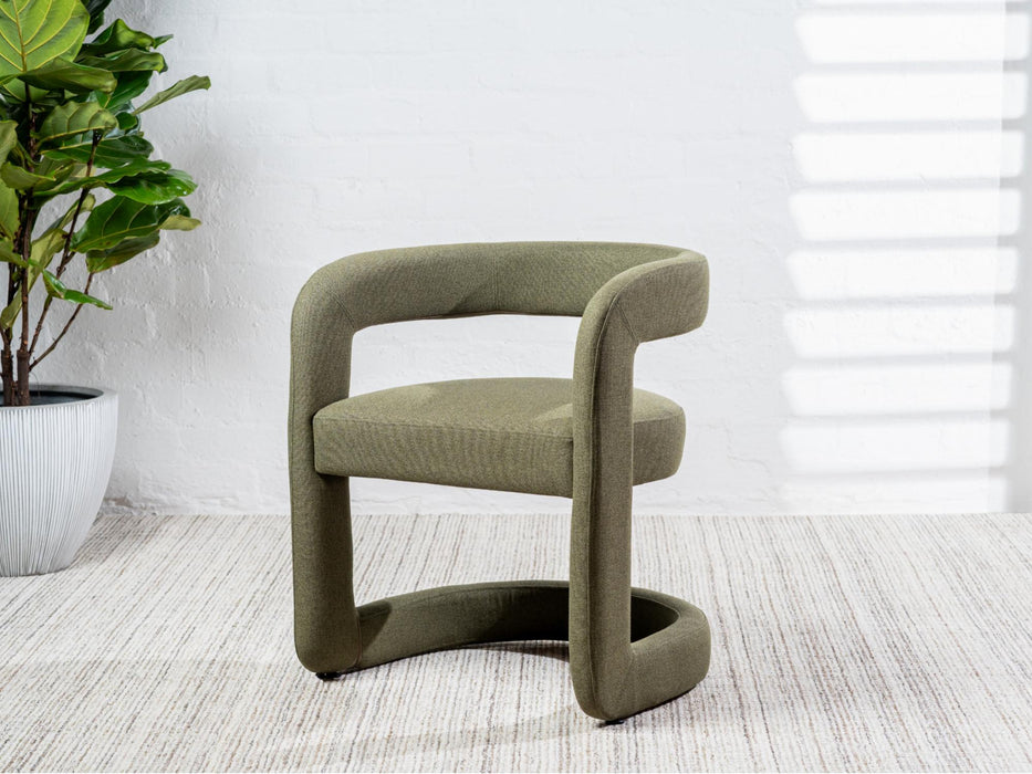 Torren Dining Chair Olive (Set of 2)