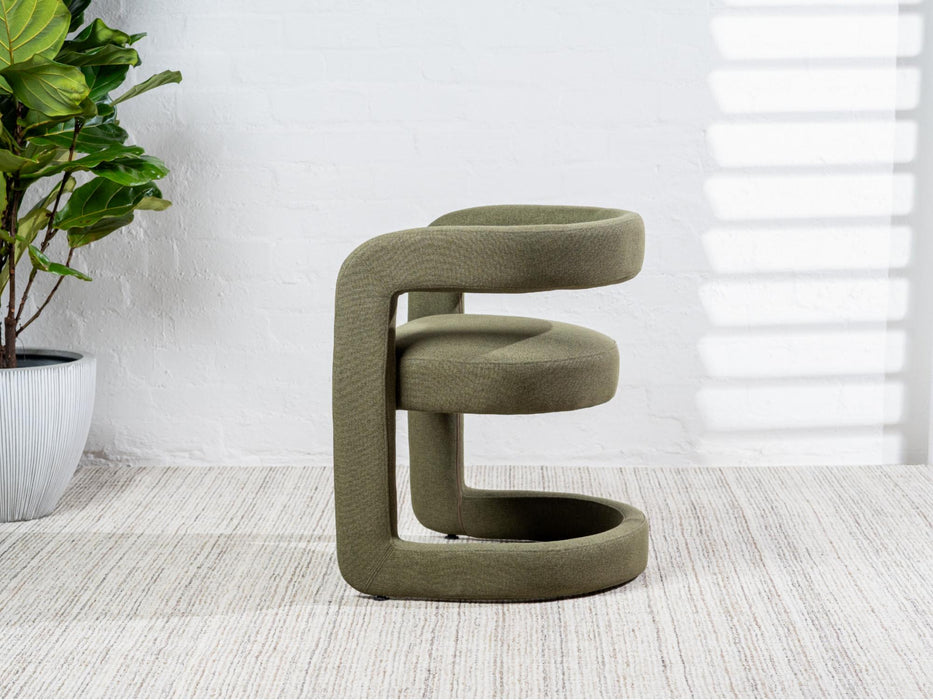 Torren Dining Chair Olive (Set of 2)