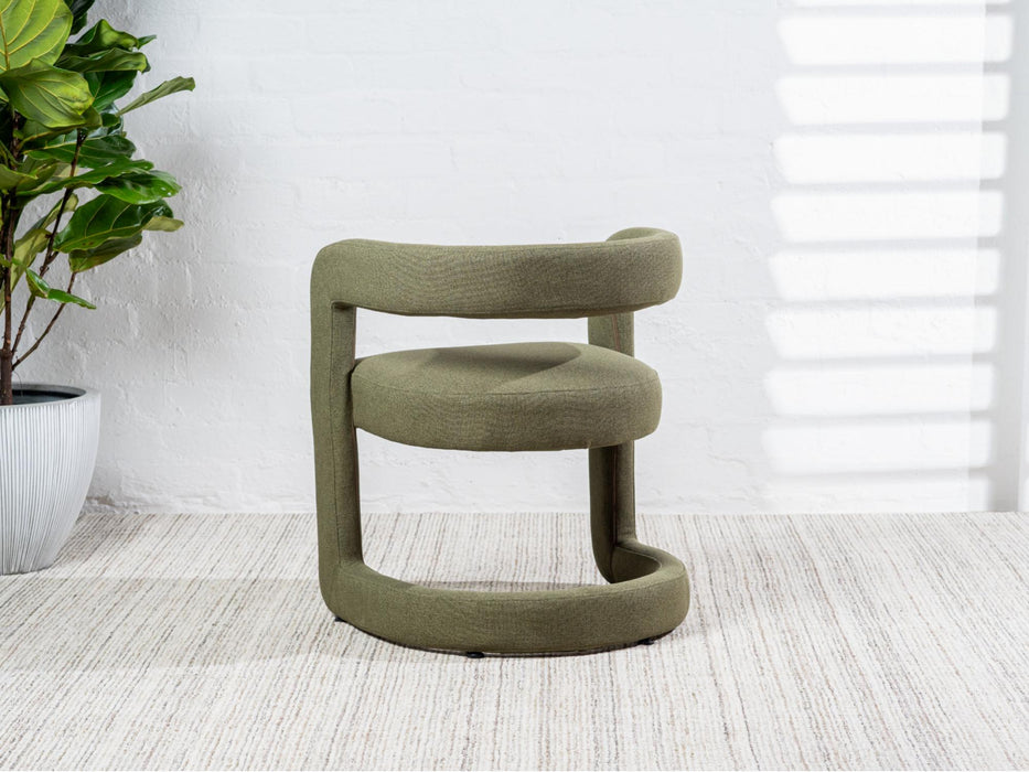 Torren Dining Chair Olive (Set of 2)
