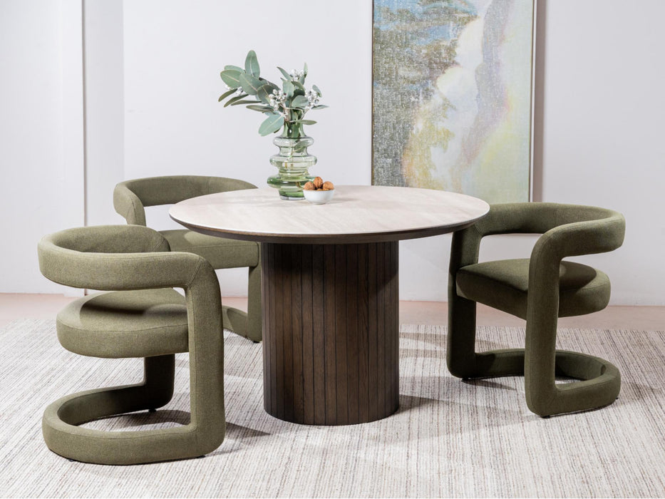 Torren Dining Chair Olive (Set of 2)