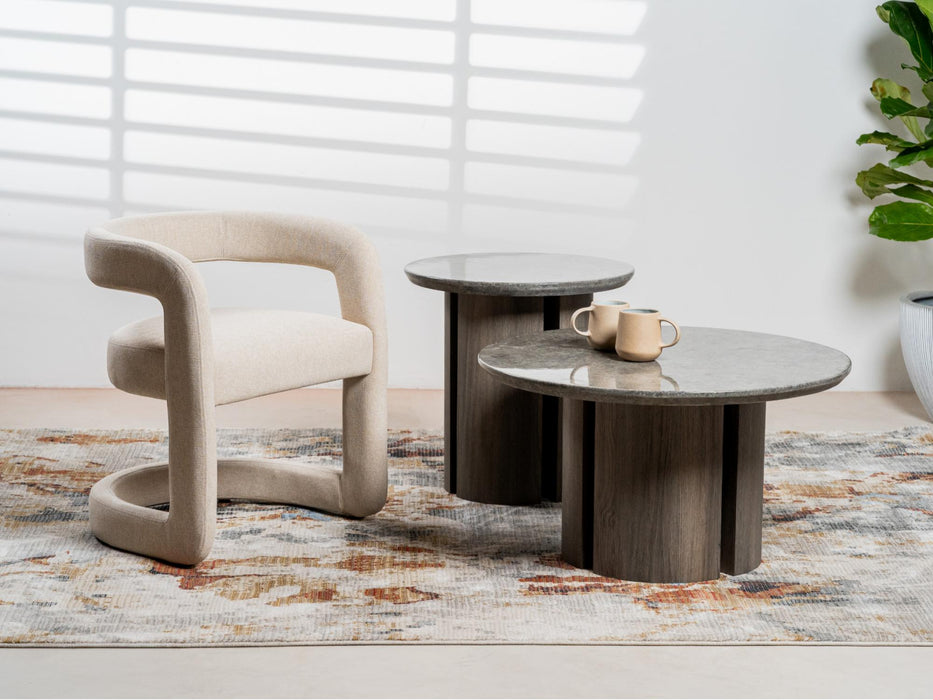 Torren Dining Chair Sand (Set of 2)