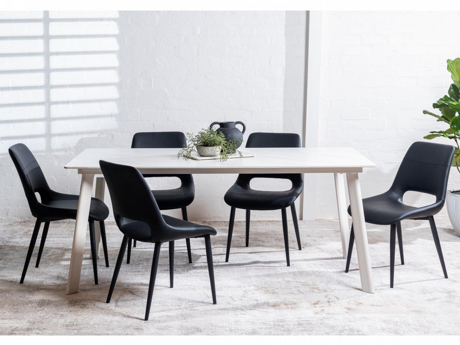 Vienro Dining Chair Black (Set of 2)