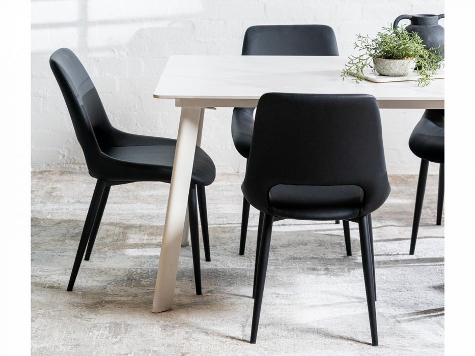 Vienro Dining Chair Black (Set of 2)