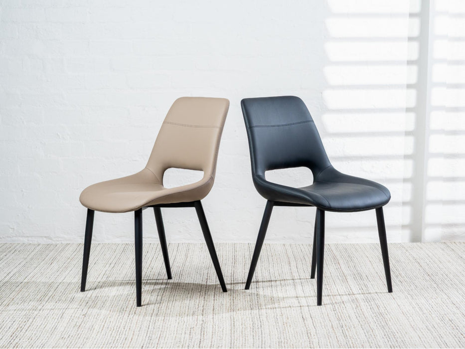 Vienro Dining Chair Black (Set of 2)