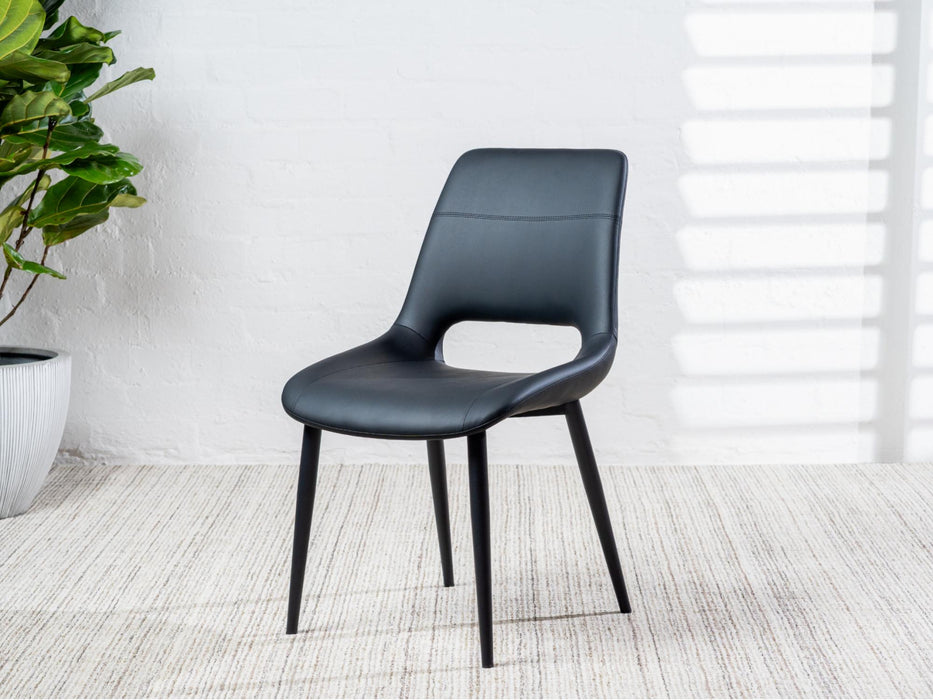 Vienro Dining Chair Black (Set of 2)