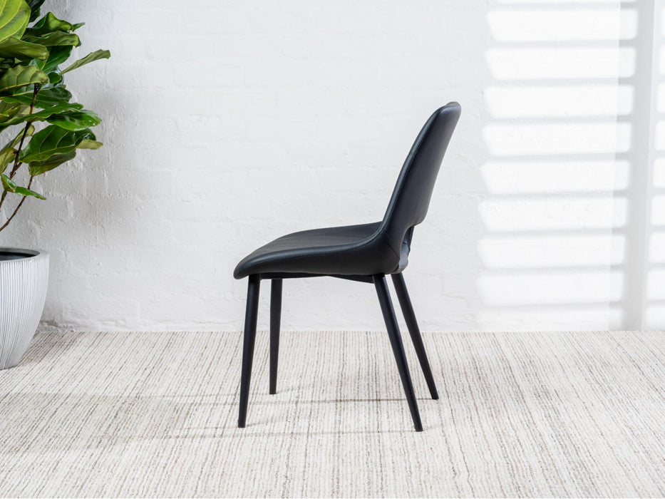 Vienro Dining Chair Black (Set of 2)