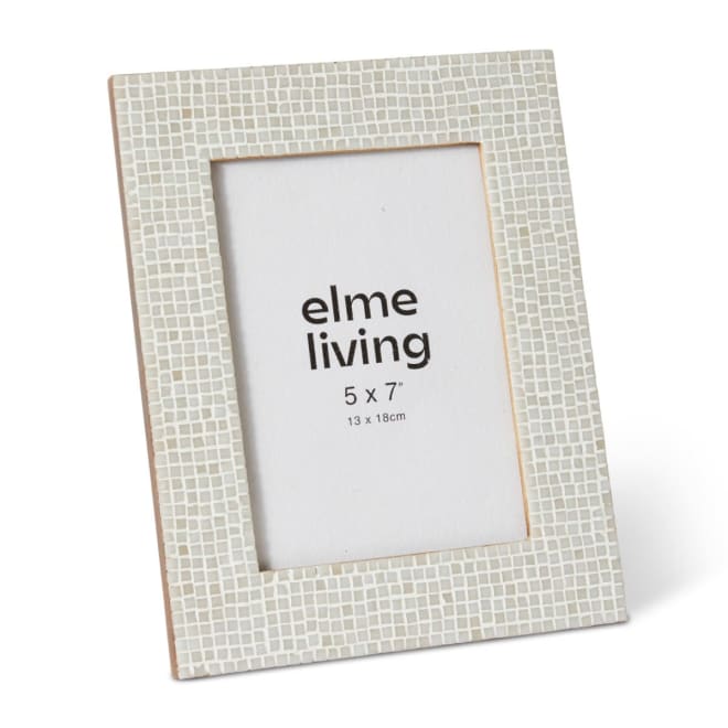 Cambria 5 x 7" Photo Frame - White, 21cm (H)