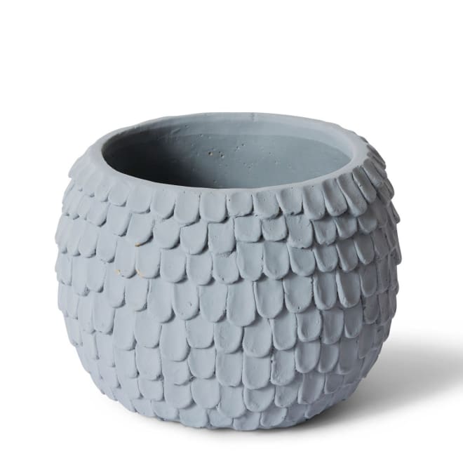 Eason Pot - Grey, 19cm (H)