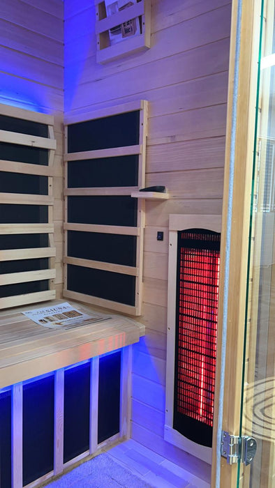 Kylin Full Spectrum Low EMF Carbon Infrared Sauna 1 Person - K8109 FS