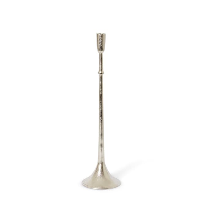 Isabella Candle Holder - Nickel, 58cm (H)