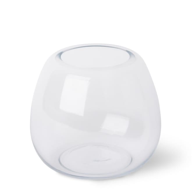Alma Vase - Clear, 18cm (H)