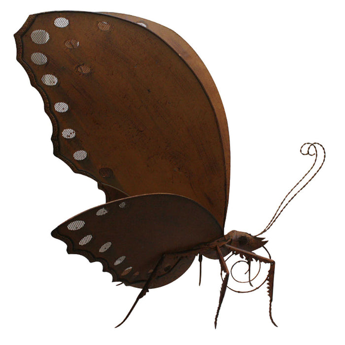 XL Rust Metal Butterfly (1/1)