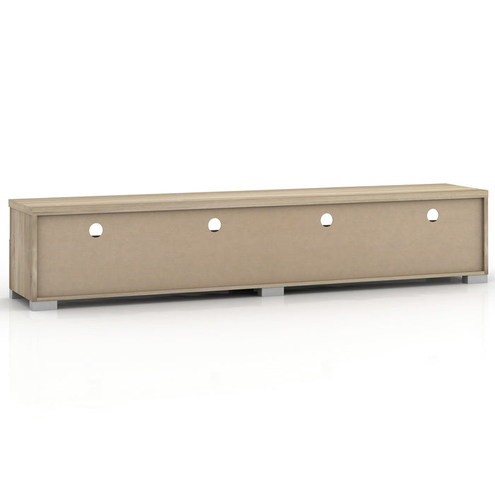 Elara 2 Drawer Entertainment Unit - Oak