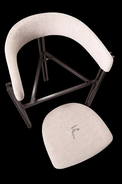 Halo Fabric Dining Chair - Dust