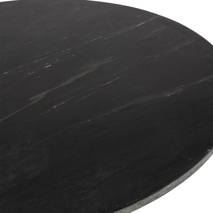 Vault Black Marble Dining Table