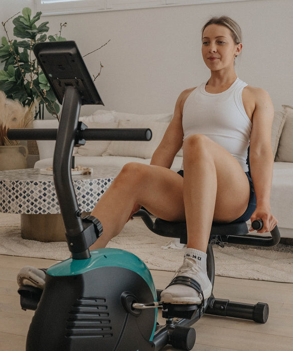 FitClub Recumbent Exercise Bike