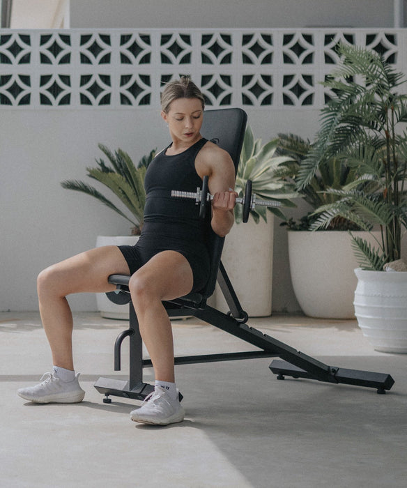 FitClub Adjustable Weight Bench