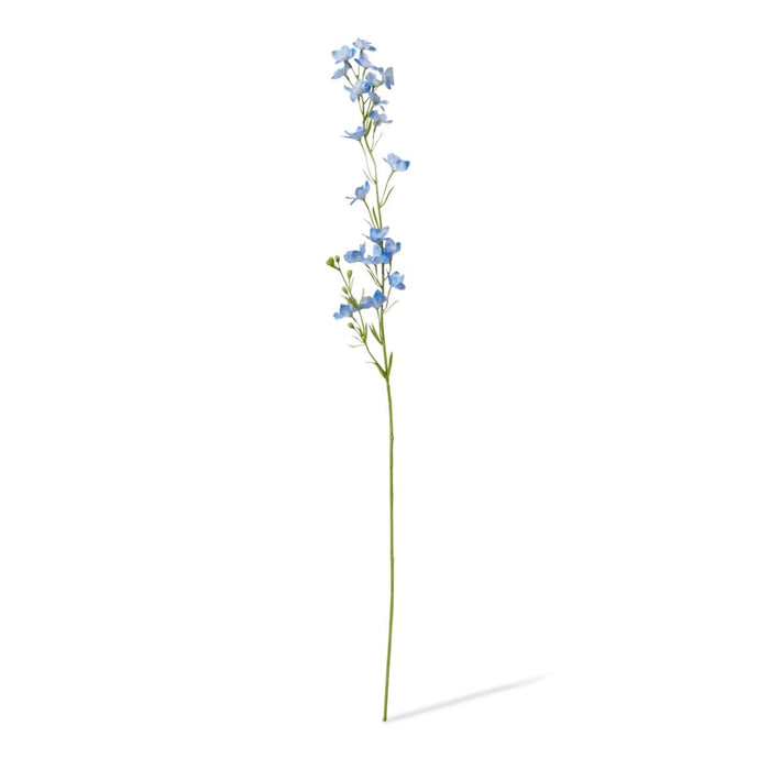 Larkspur Spray Pack of 12 - Soft Blue, 71cm (H)
