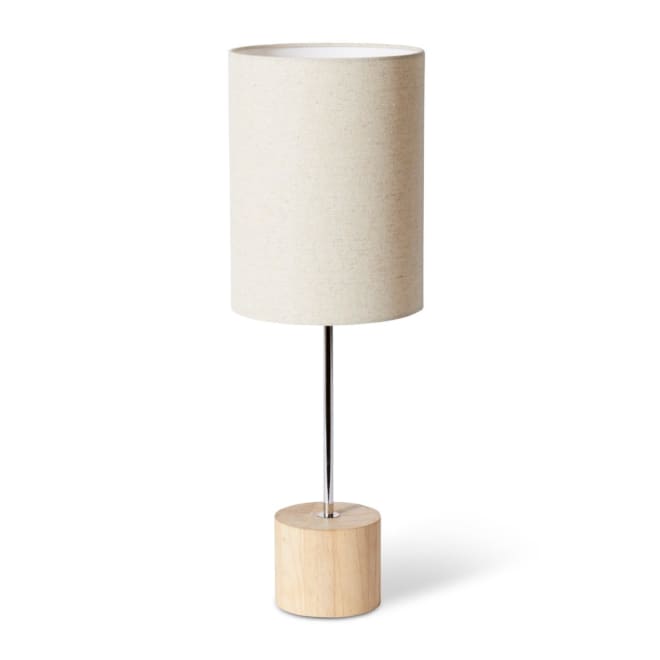 Brianna Table Lamp - Cream/Natural, 62cm (H)