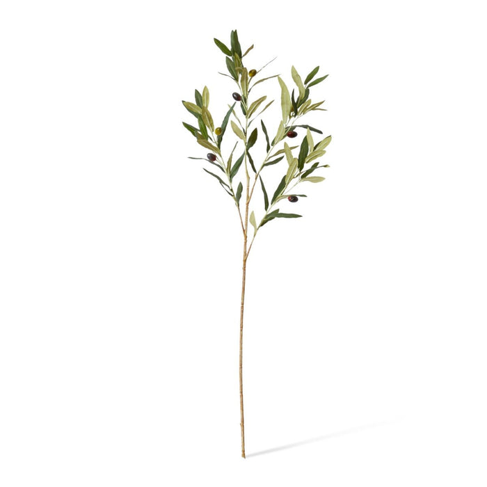 Olive Spray Pack of 12 - Grey Green, 97cm (H)