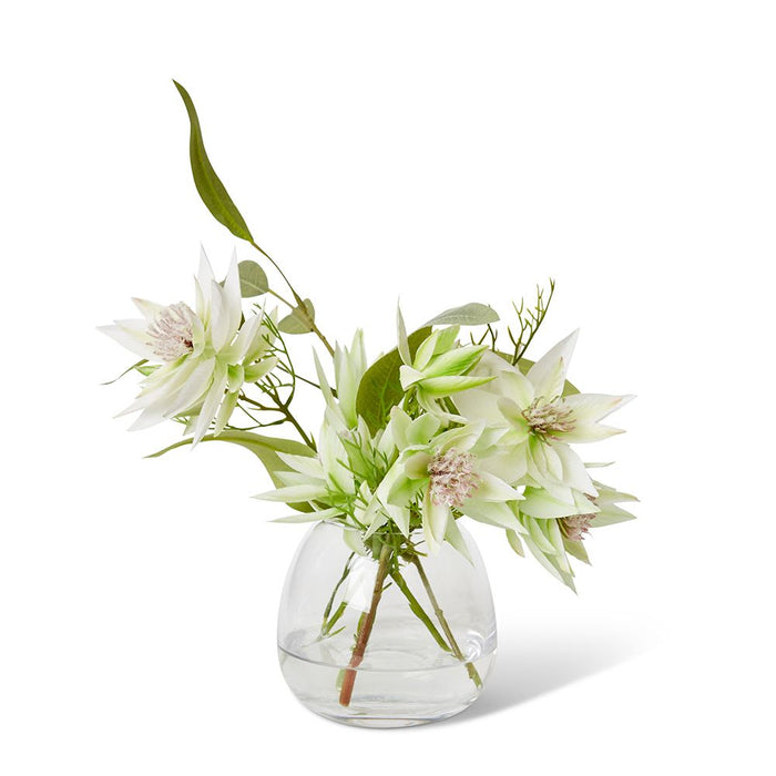 Blushing Bride White - White/Clear, 23cm (H)