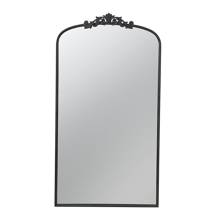 Ornate Metallic Floor Mirror