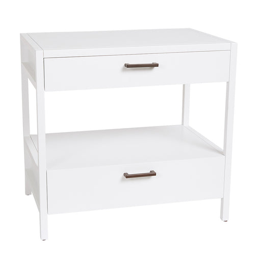 Canvas and Sasson Alba Bedside Table