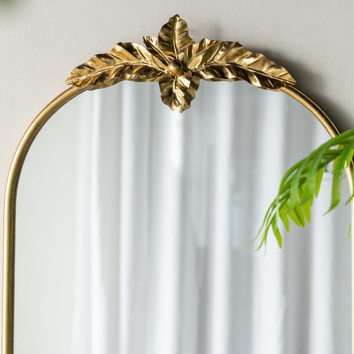 Marion Tall Gold Wall Mirror