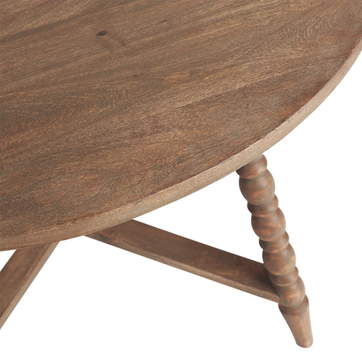 Canvas and Sasson Bobbin Dining Table