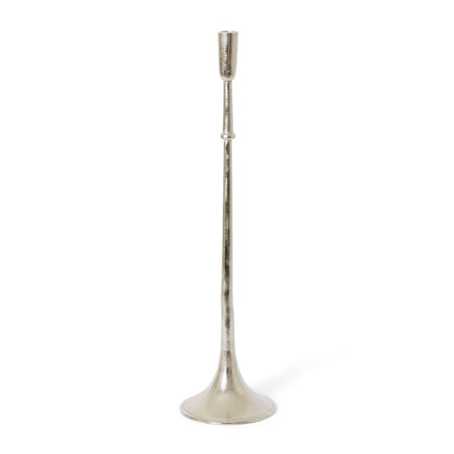 Isabella Candle Holder - Nickel, 69cm (H)
