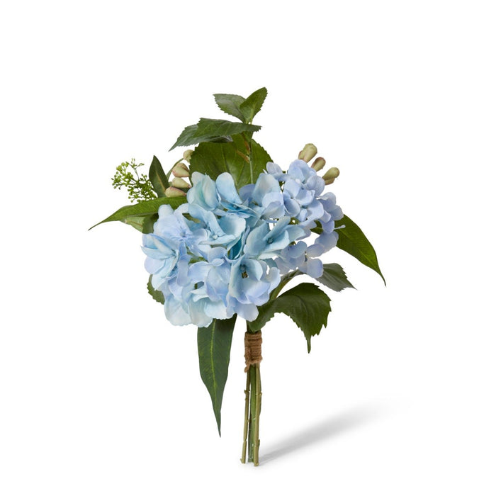 Hydrangea Sadie Bouquet Pack of 6 - Blue, 30cm (H)