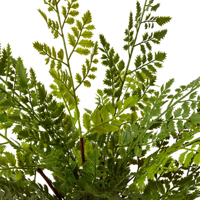 Fern Tassel (Outdoor) Pack of 12 - Green, 46cm (H)
