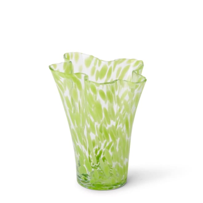 Valentino Vase - Light Green, 25cm (H)
