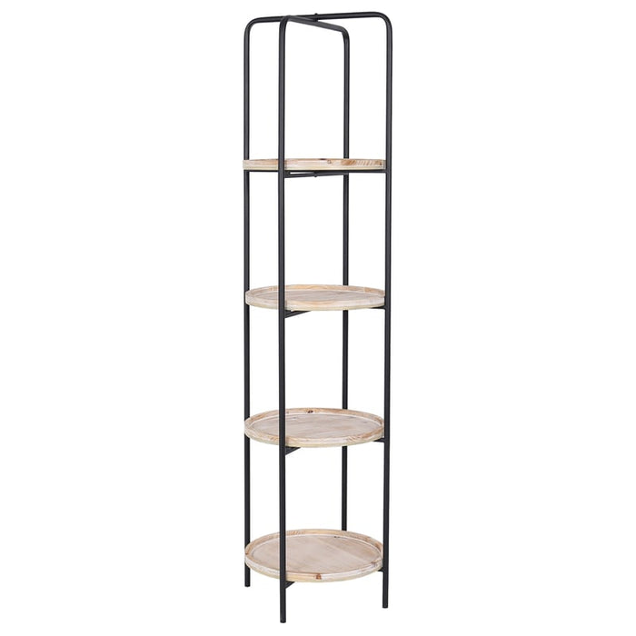 160cm Emporium 4-Round Shelf Unit