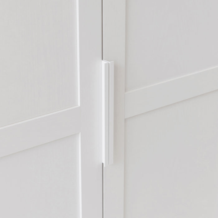 Tenley 5 Tier 2 Door Multipurpose Cupboard - White
