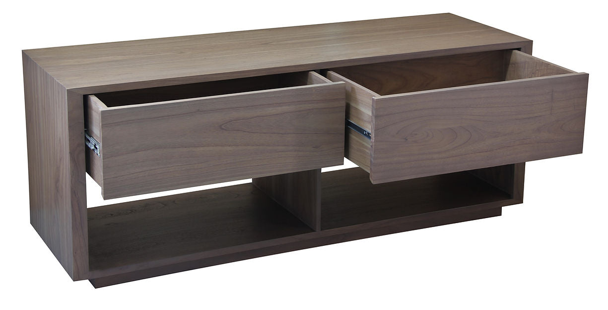 Oscar 2 Drawer Entertainment Unit (Latte)