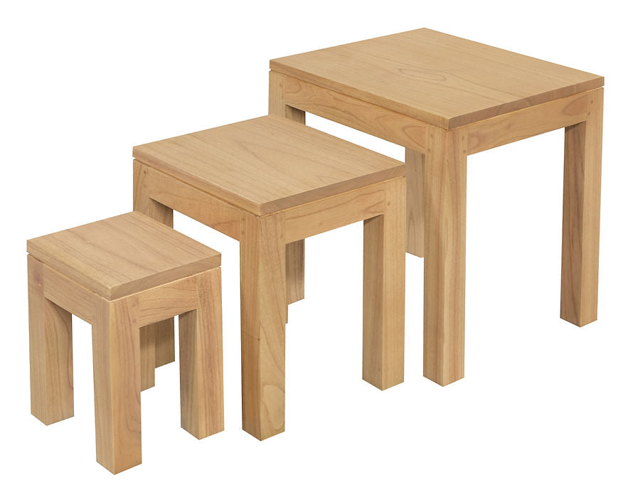 Amsterdam Nesting Table - Set of 3 (Natural)