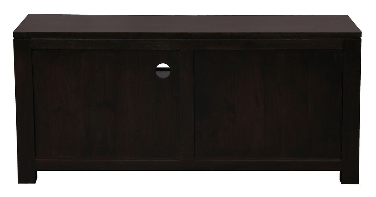 Amsterdam 2 Drawer Entertainment Unit (Chocolate)