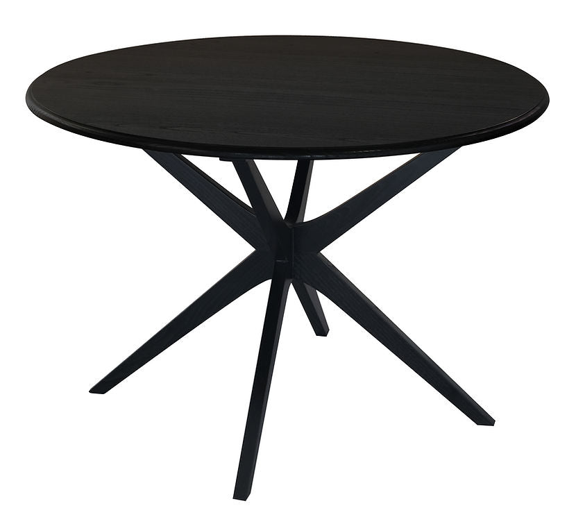 DION Round Dining Table - Natural, Wood, 110cm